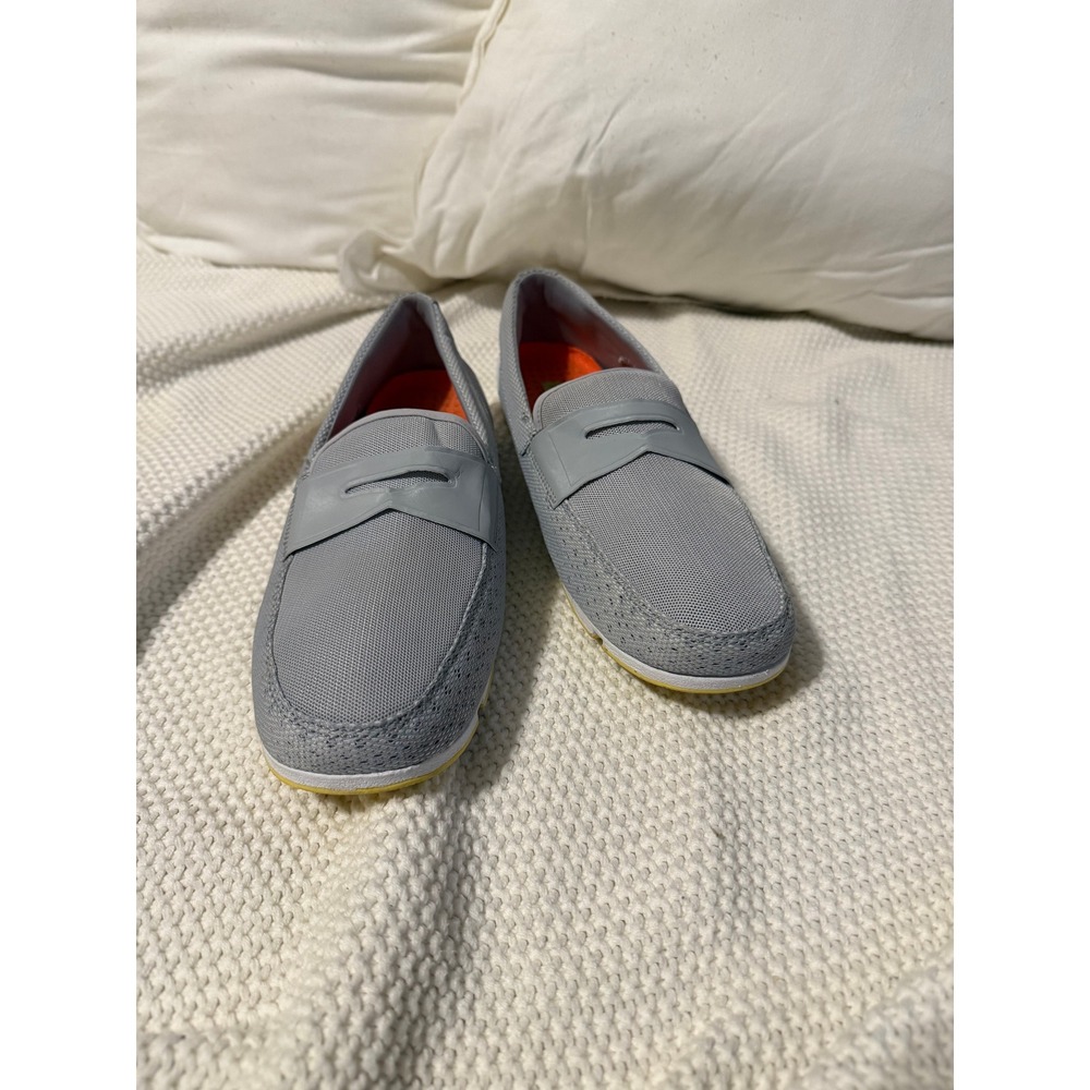 Swims Breeze Penny Loafer Mens Grey Mesh Slip On Boat Shoes 21243-597 Size 11 - Picture 2 of 6